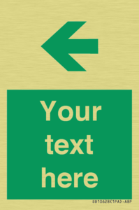 Custom Safe condition: Green Left arrow